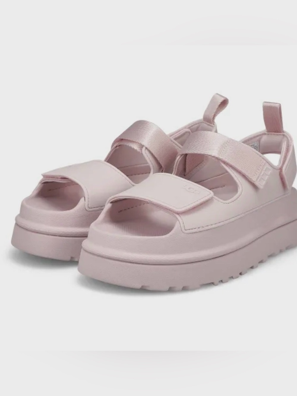 UGG GoldenGlow Platform Sandals – Bay Fog – Women’s Size 8 – Brand New in Box